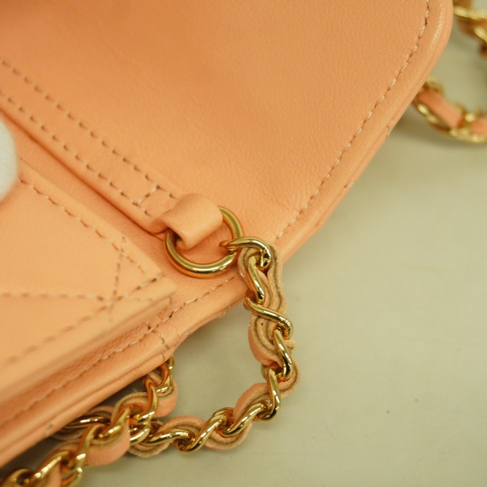 Chanel Wallet On Chain, Pink, Leather, wallet