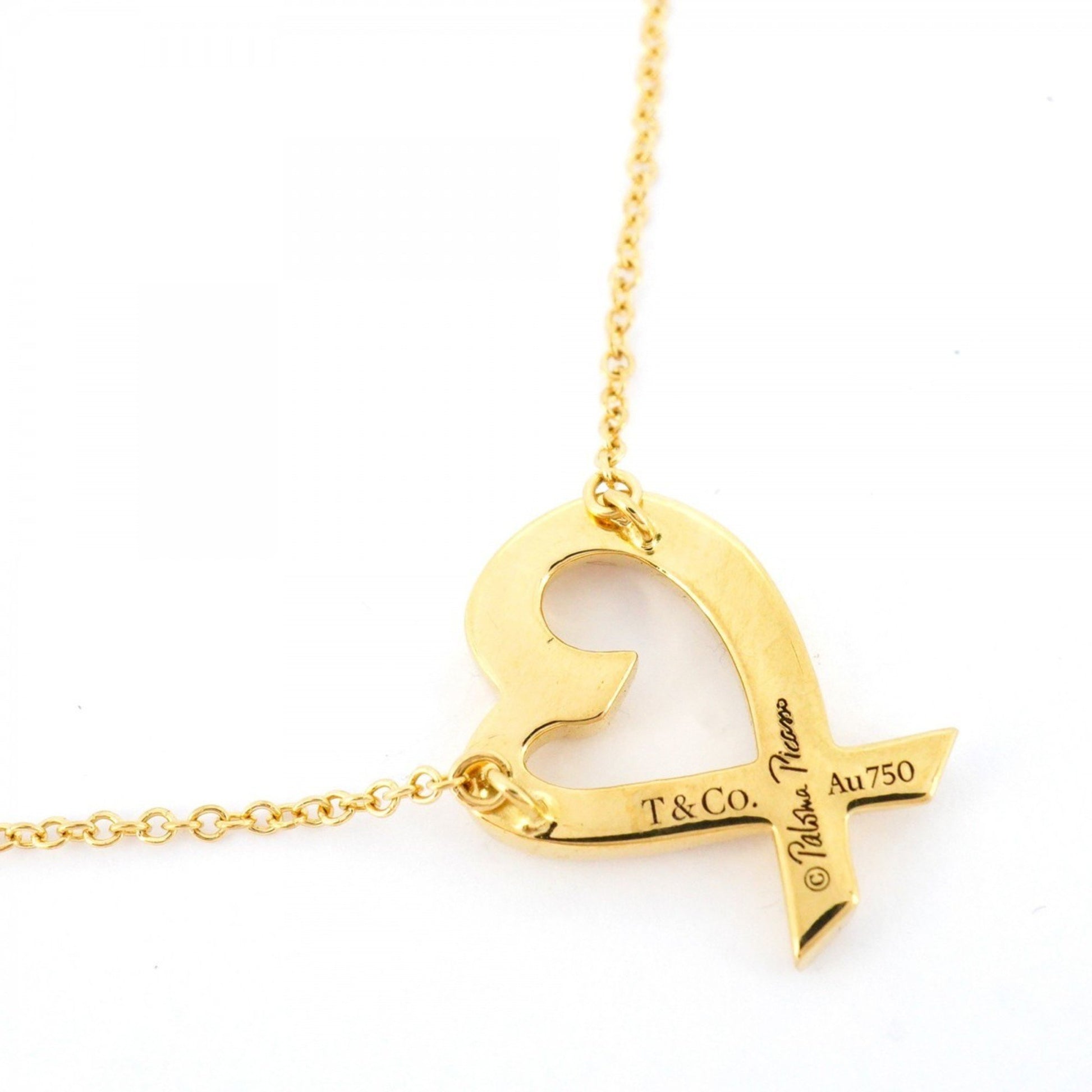 Tiffany & Co Loving heart, Gold, Yellow Gold, necklace