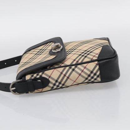 Burberry Nova Check Shoulder Bag Canvas, Beige, Canvas, Shoulder Bag