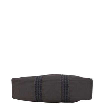 Hermès Herline, Grey, Canvas, tote