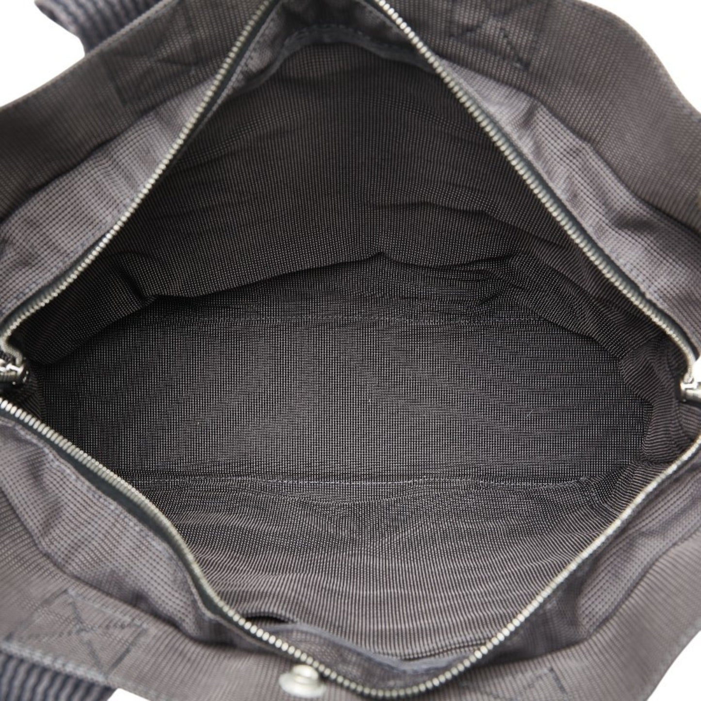 Hermès Herline, Grey, Canvas, tote