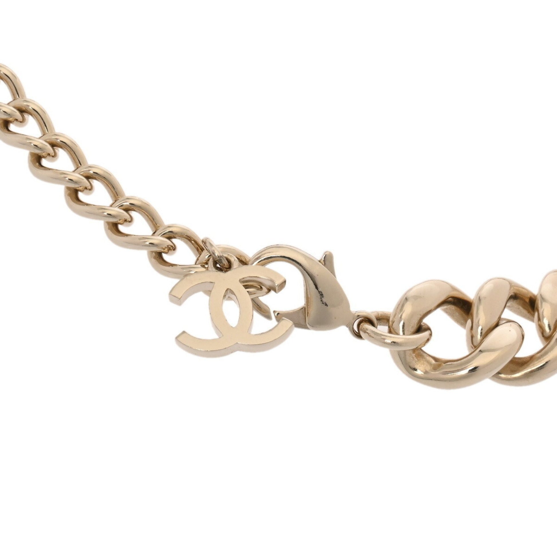 Chanel Coco Mark, Gold, Gold Plated, necklace