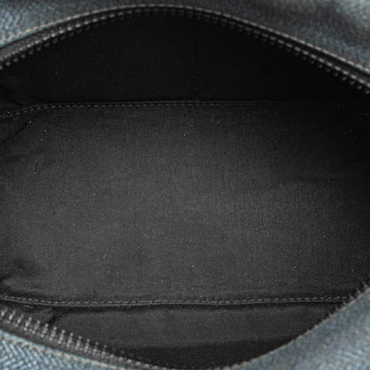 Hermès Globe Trotter, Navy, Canvas, clutch