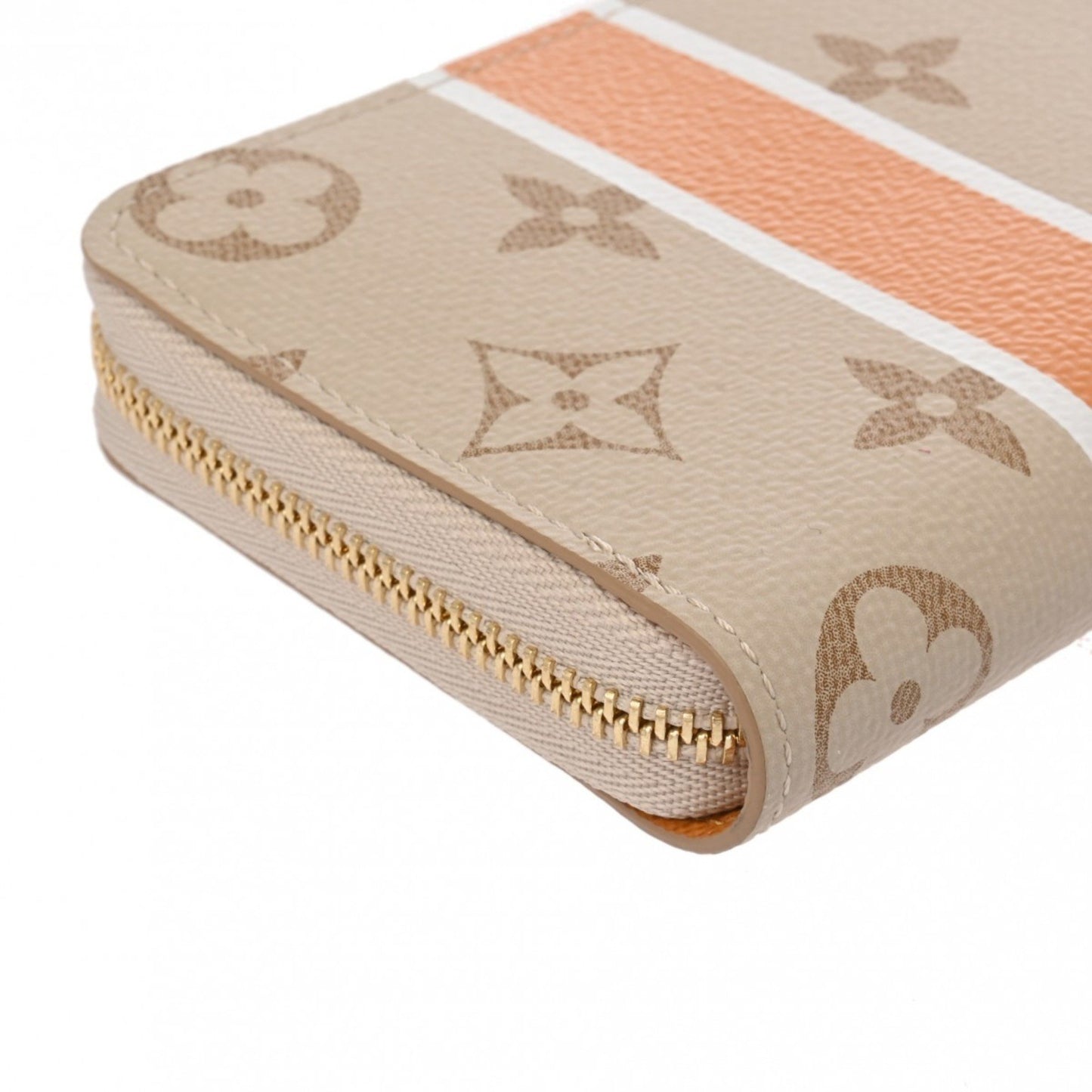 Louis Vuitton Zippy coin purse, Beige, Canvas, wallet