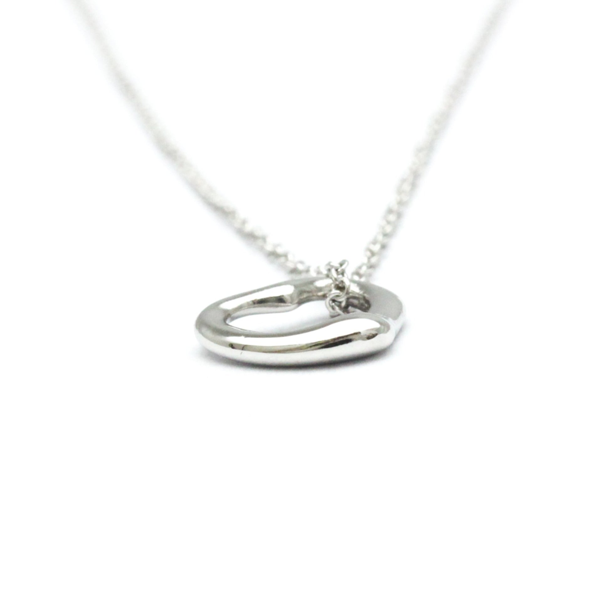 Tiffany & Co Open Heart, Silver, Platinum, pendant