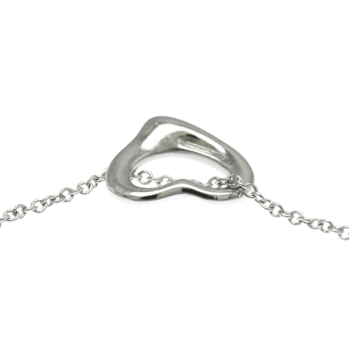 Tiffany & Co Open Heart, Silver, Platinum, pendant