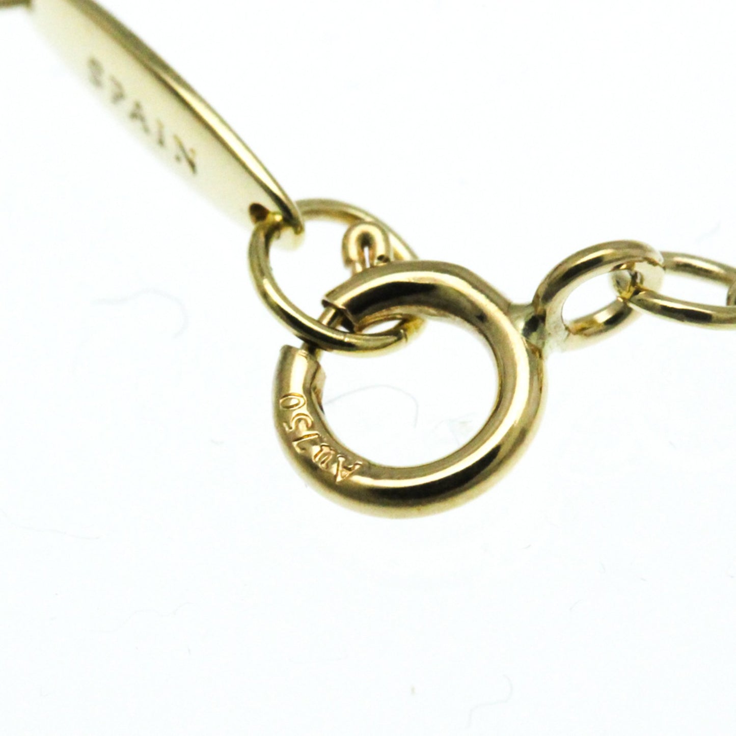 Tiffany & Co Open Heart, Gold, Yellow Gold, necklace