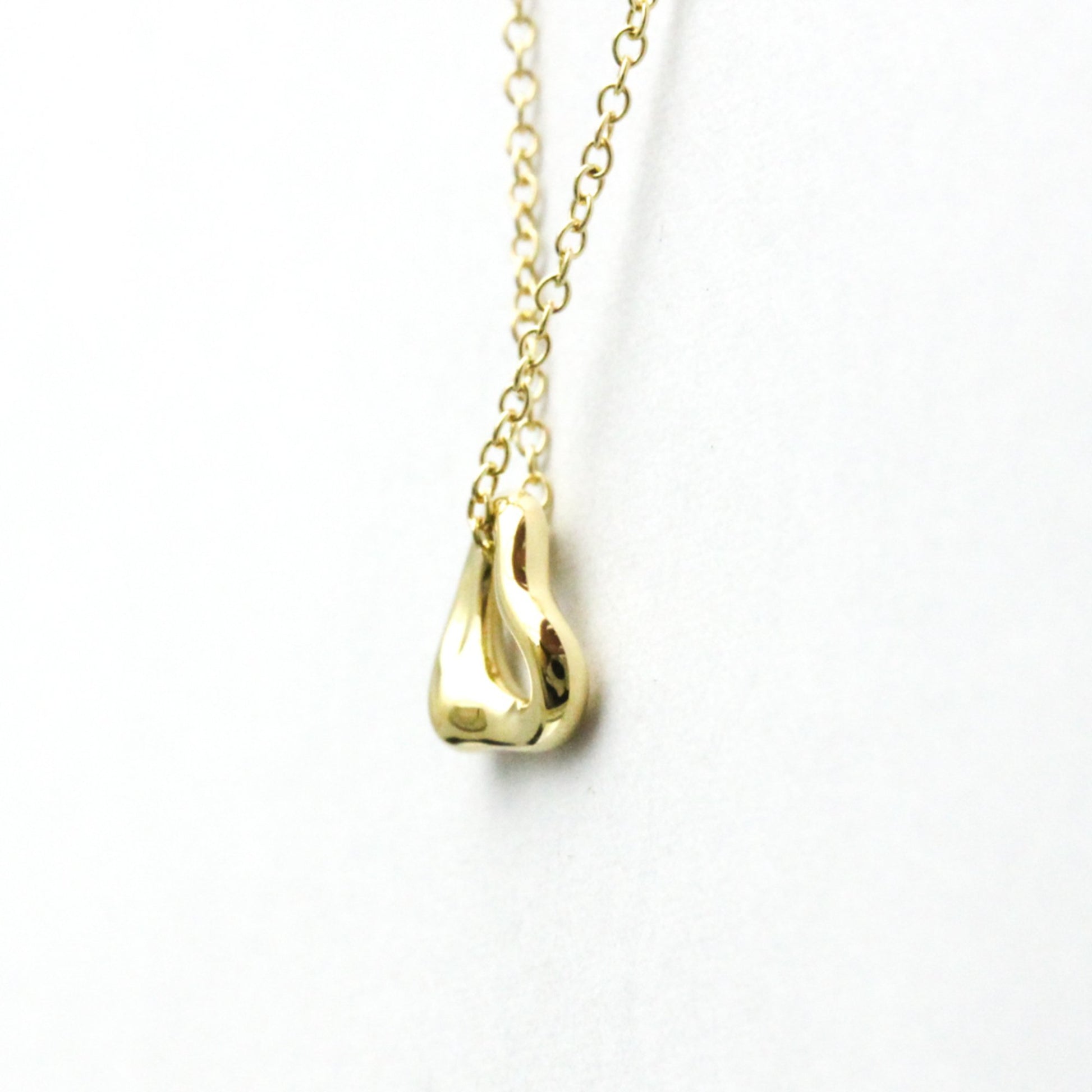 Tiffany & Co Open Heart, Gold, Yellow Gold, necklace