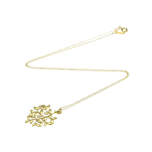 Tiffany & Co Olive leaf, Gold, Yellow Gold, necklace