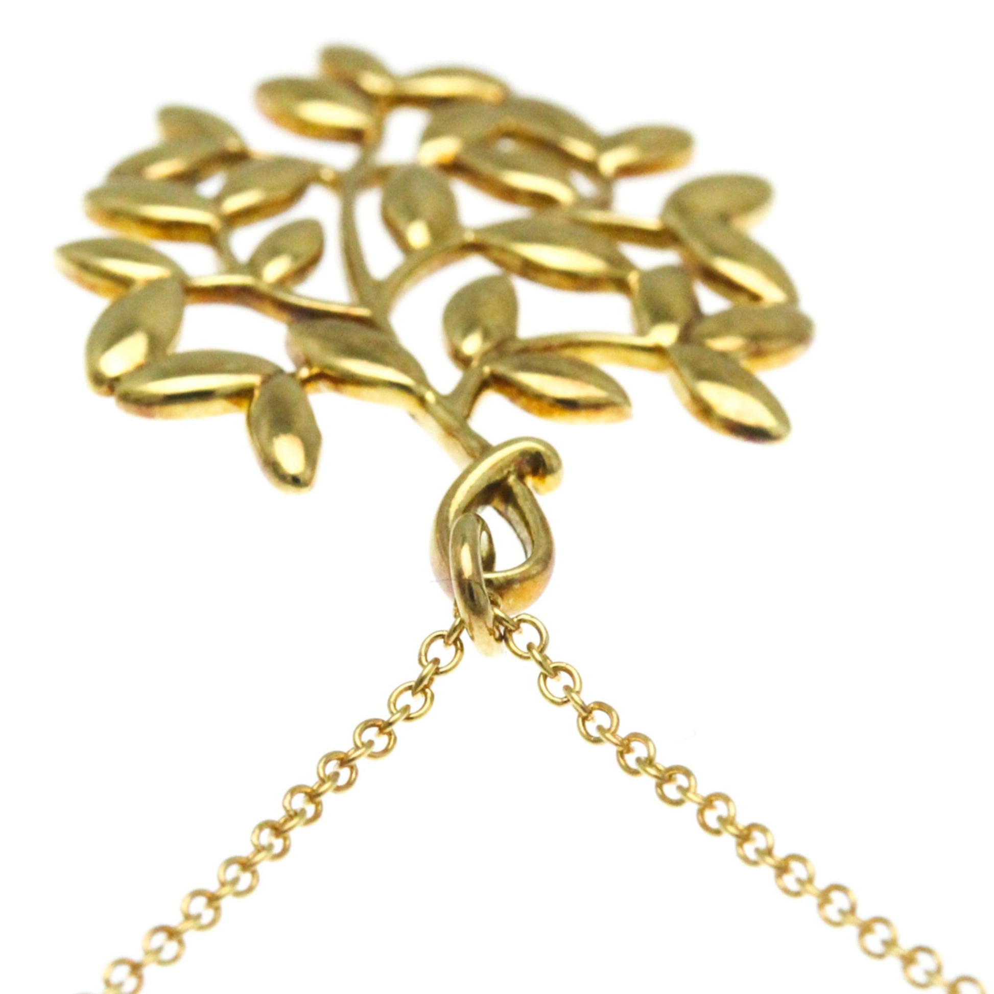 Tiffany & Co Olive leaf, Gold, Yellow Gold, necklace