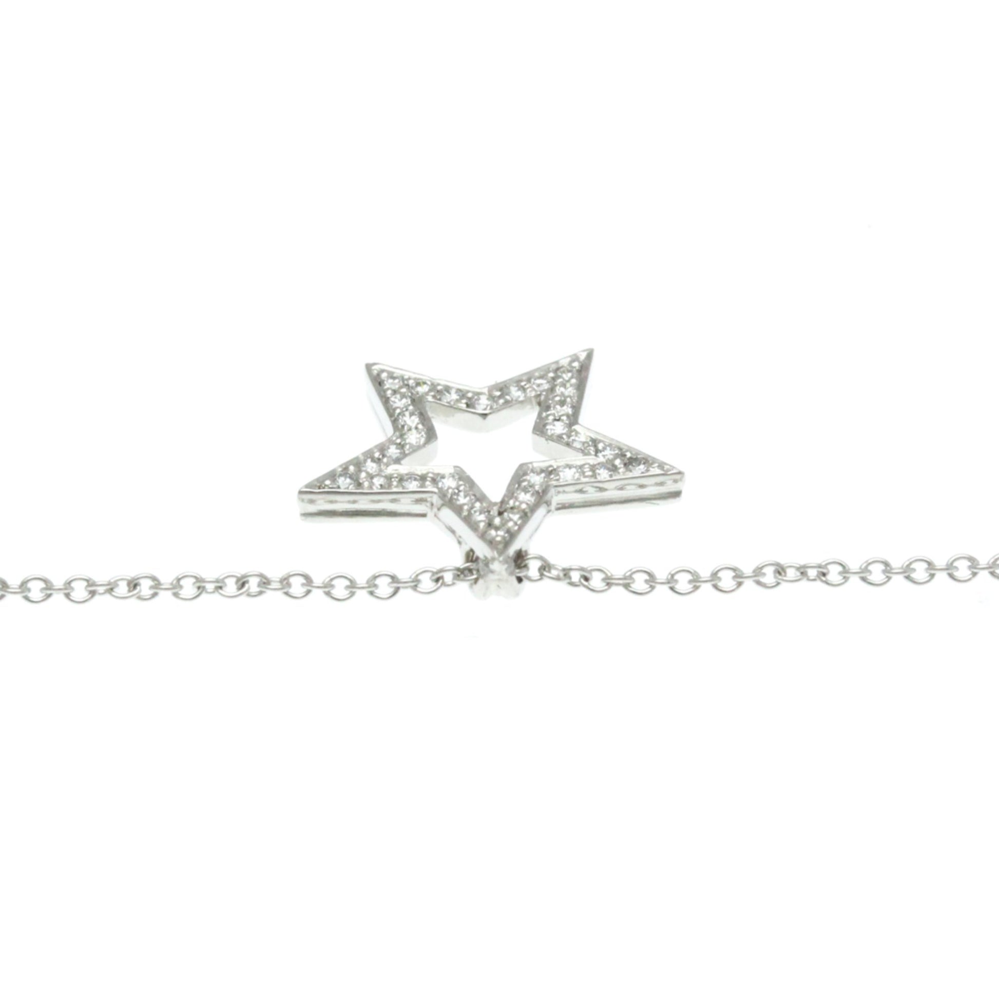 Tiffany & Co Star, Silver, Platinum, necklace