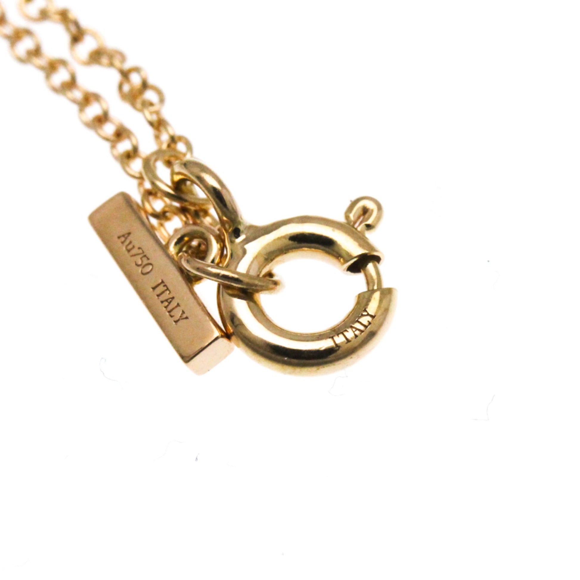 Tiffany & Co T circle, Gold, Rose Gold, necklace