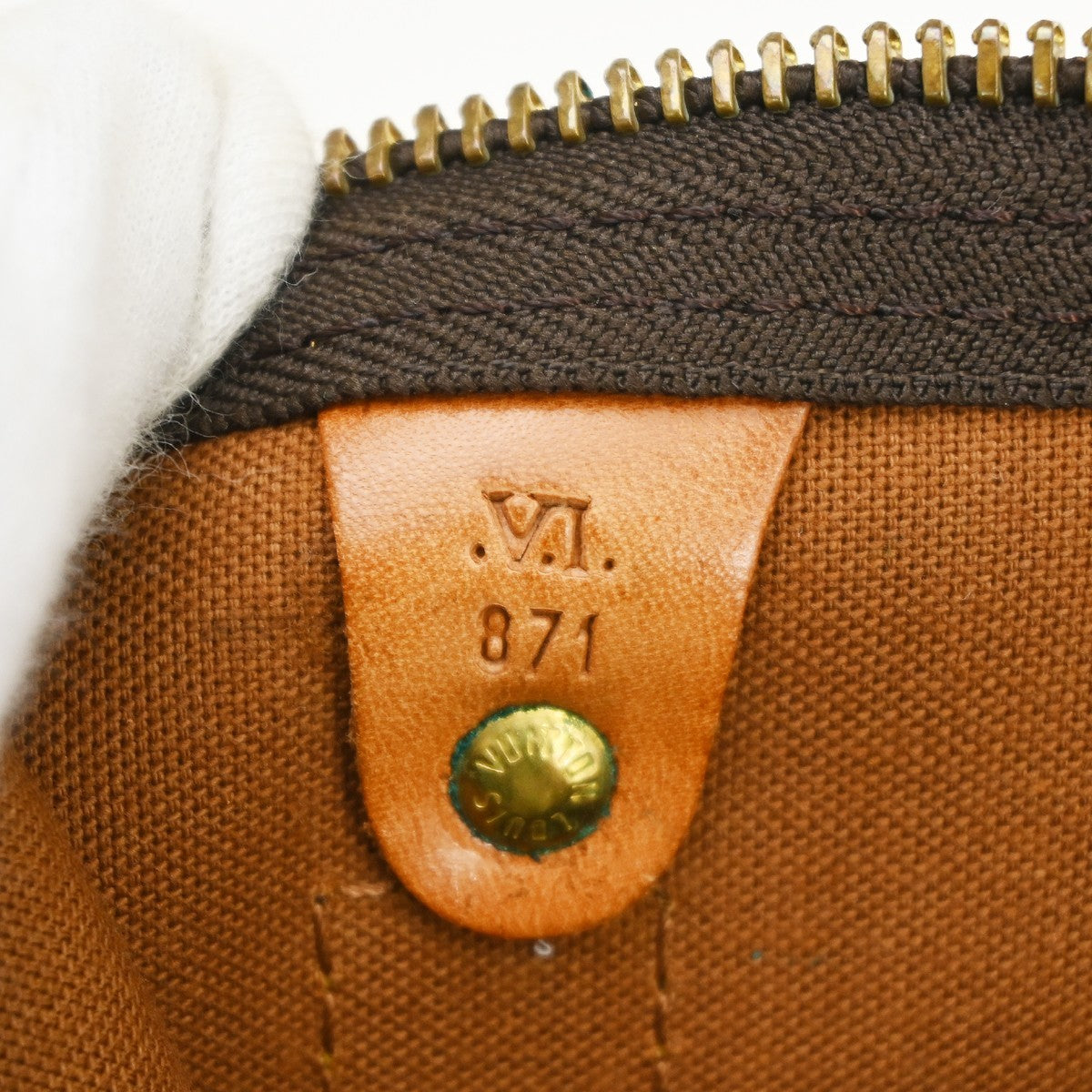 Louis Vuitton Keepall Monogram Canvas, Brown, Canvas, Handbag