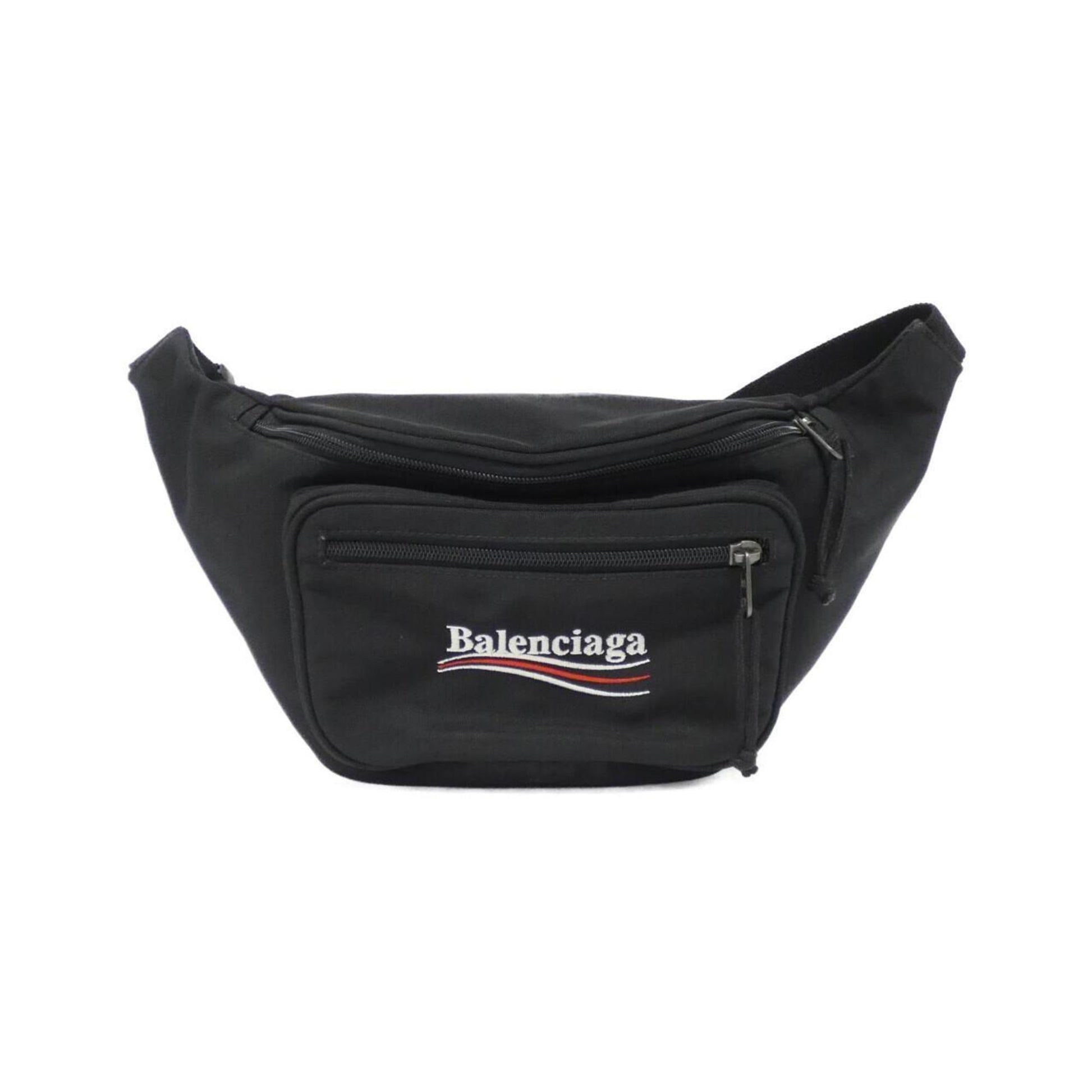 Balenciaga Beltpack (Explorer), Black, Synthetic, clutch