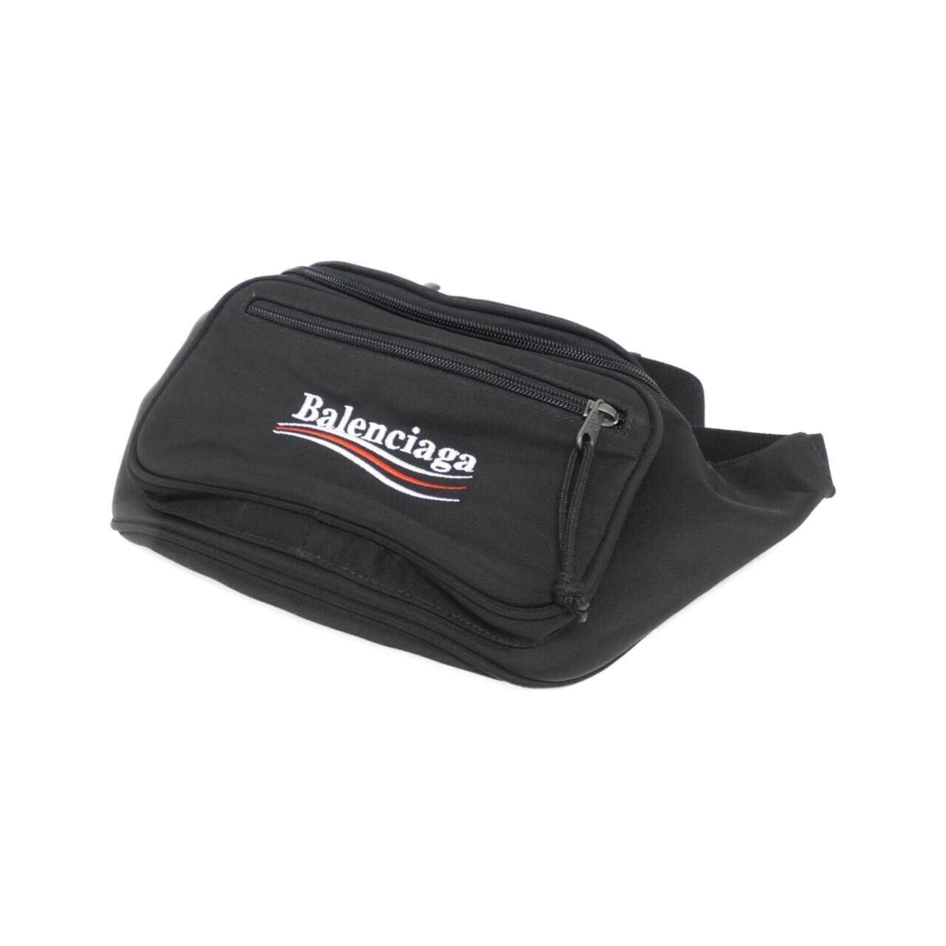 Balenciaga Beltpack (Explorer), Black, Synthetic, clutch
