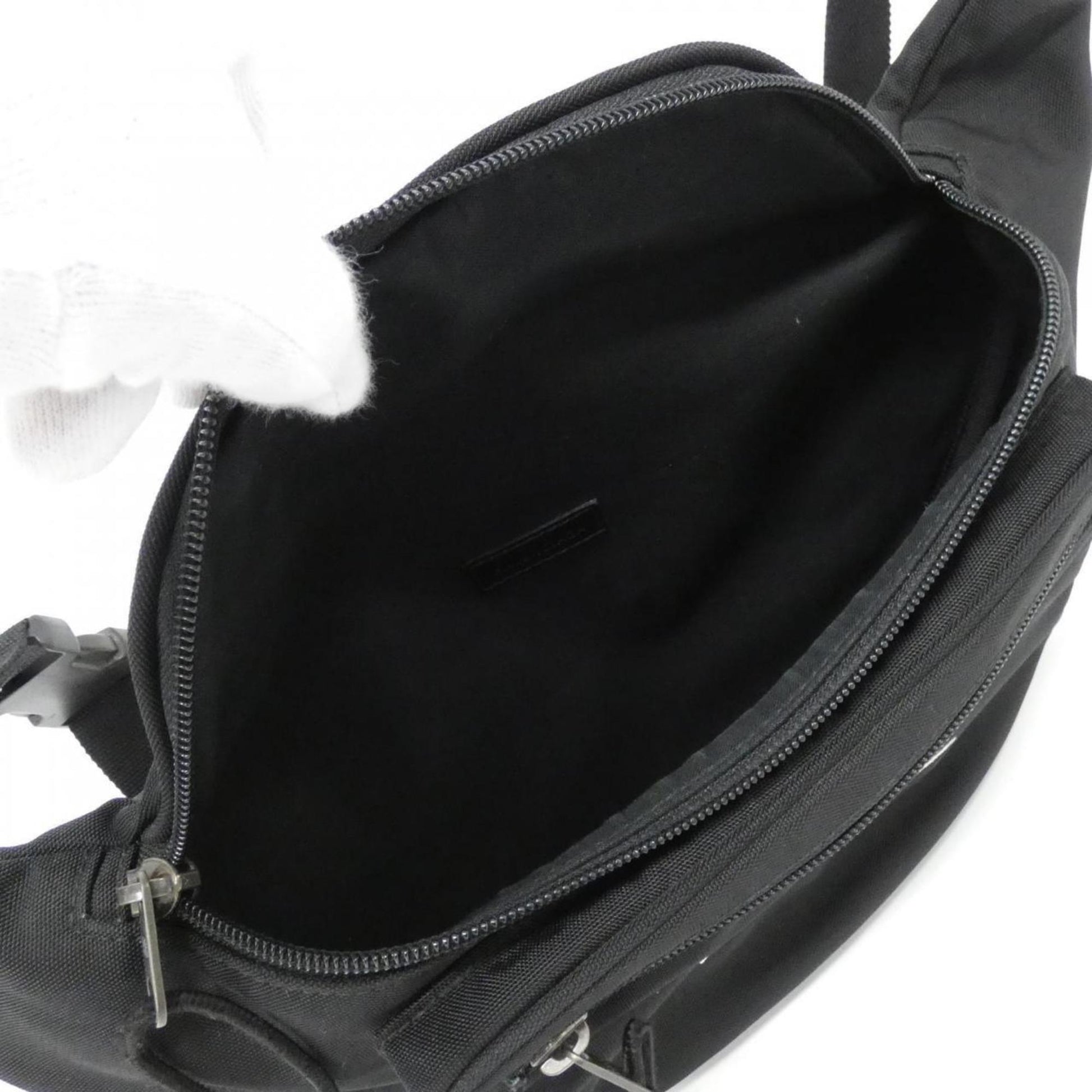 Balenciaga Beltpack (Explorer), Black, Synthetic, clutch
