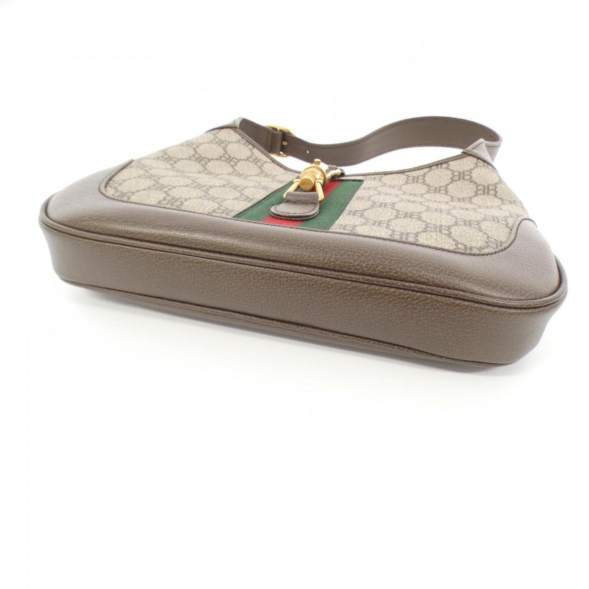 Gucci Ophidia, Beige, Canvas, shoulder