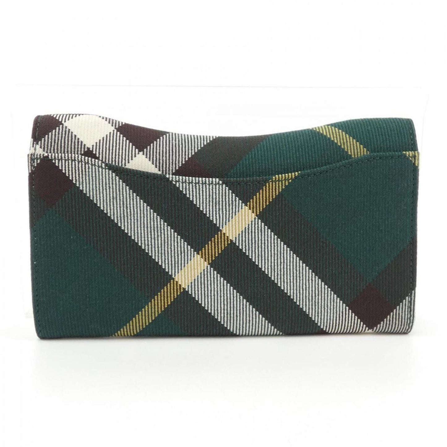 Burberry, Green, Canvas, wallet