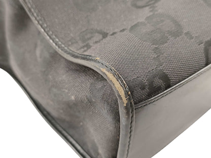 Gucci Vintage Jackie Tote GG Canvas, BLACK, CANVAS, Tote bag