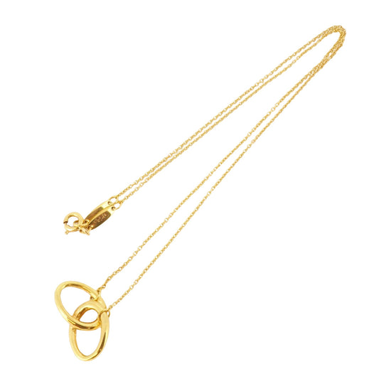 Tiffany & Co Double loop, Gold, Yellow Gold, necklace