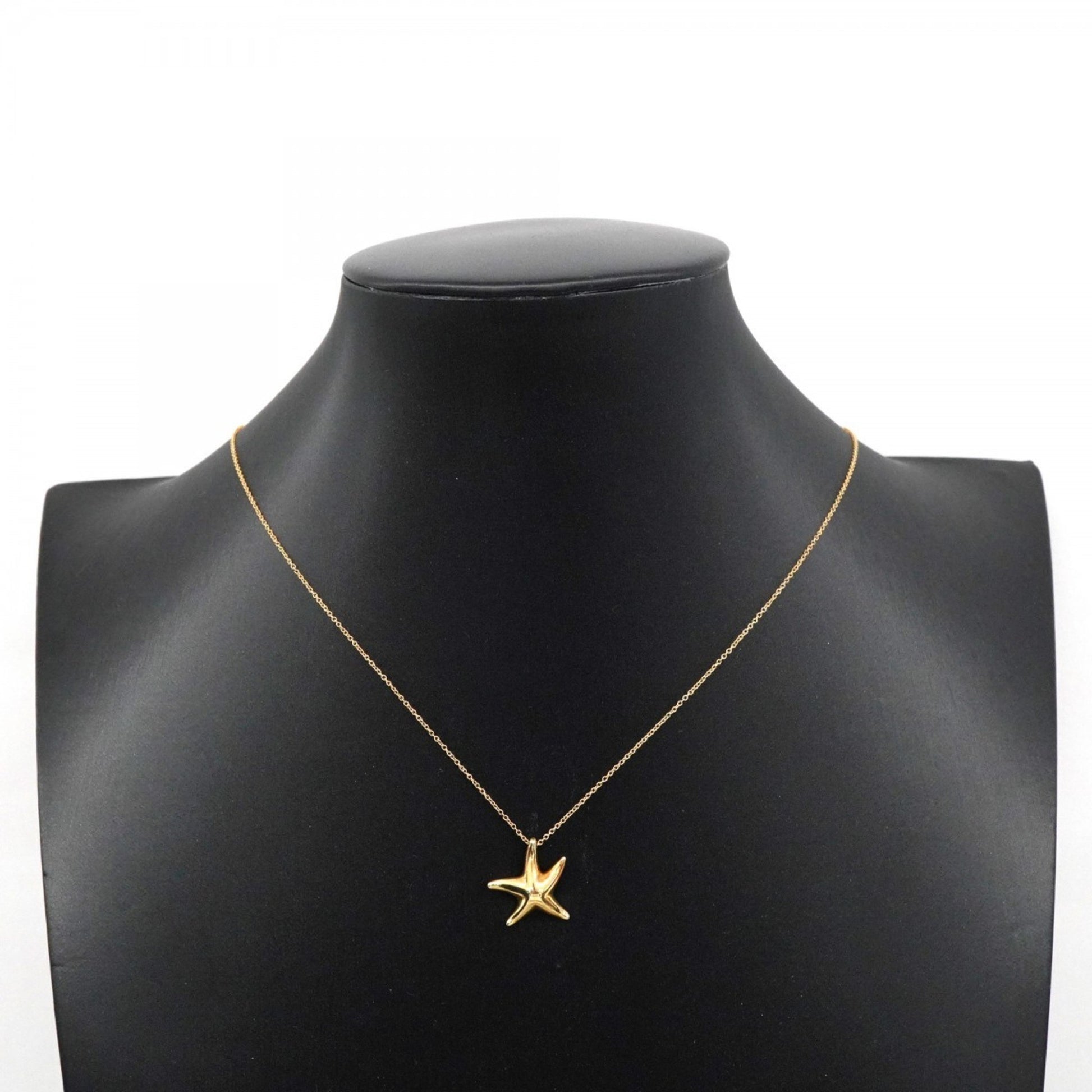 Tiffany & Co Starfish, Gold, Yellow Gold, necklace