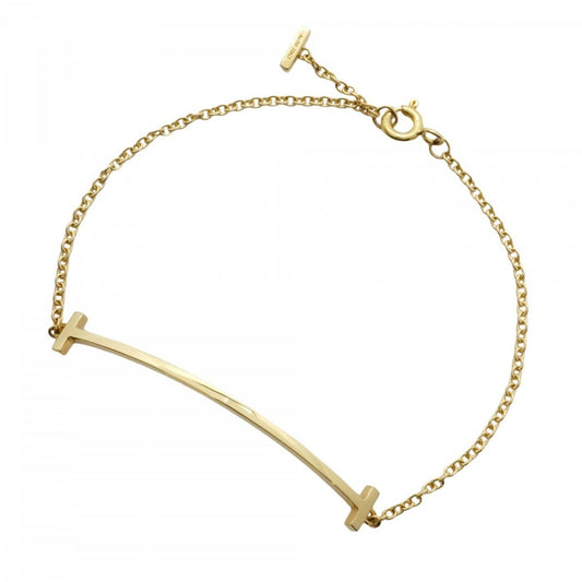 Tiffany & Co T Smile, Gold, Yellow Gold, bracelet