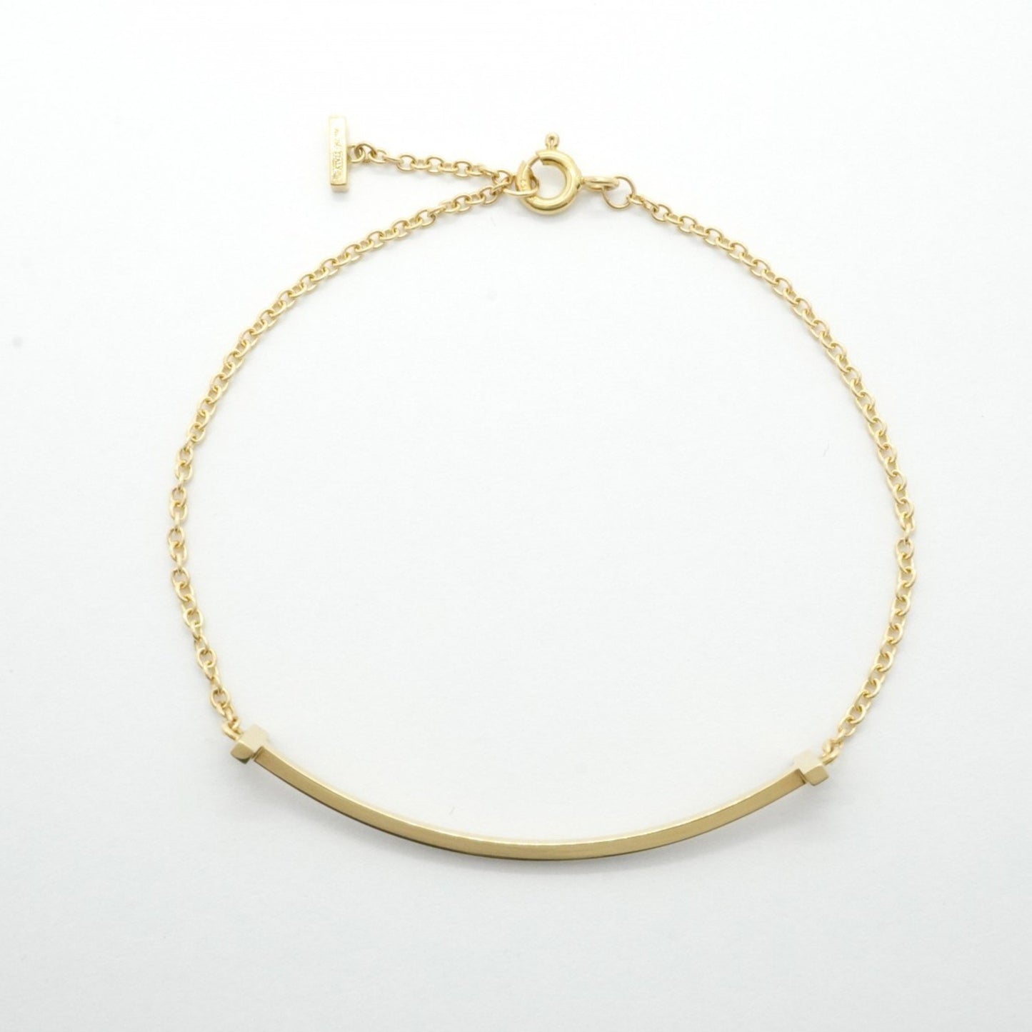 Tiffany & Co T Smile, Gold, Yellow Gold, bracelet