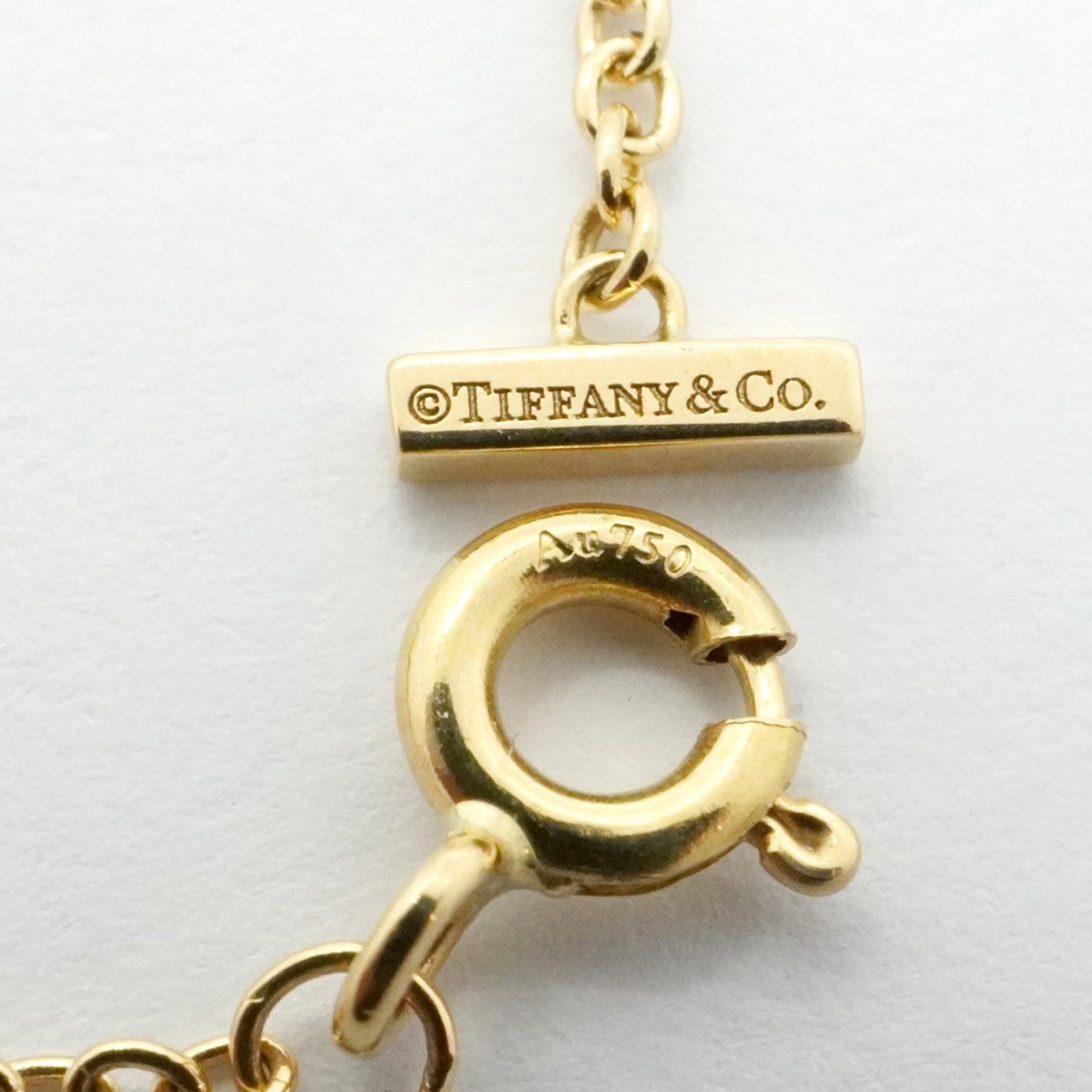 Tiffany & Co T Smile, Gold, Yellow Gold, bracelet