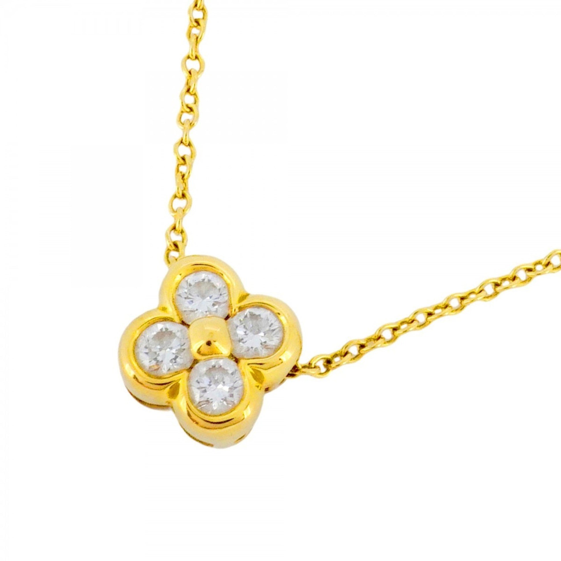 Tiffany & Co Bezel, Gold, Yellow Gold, necklace