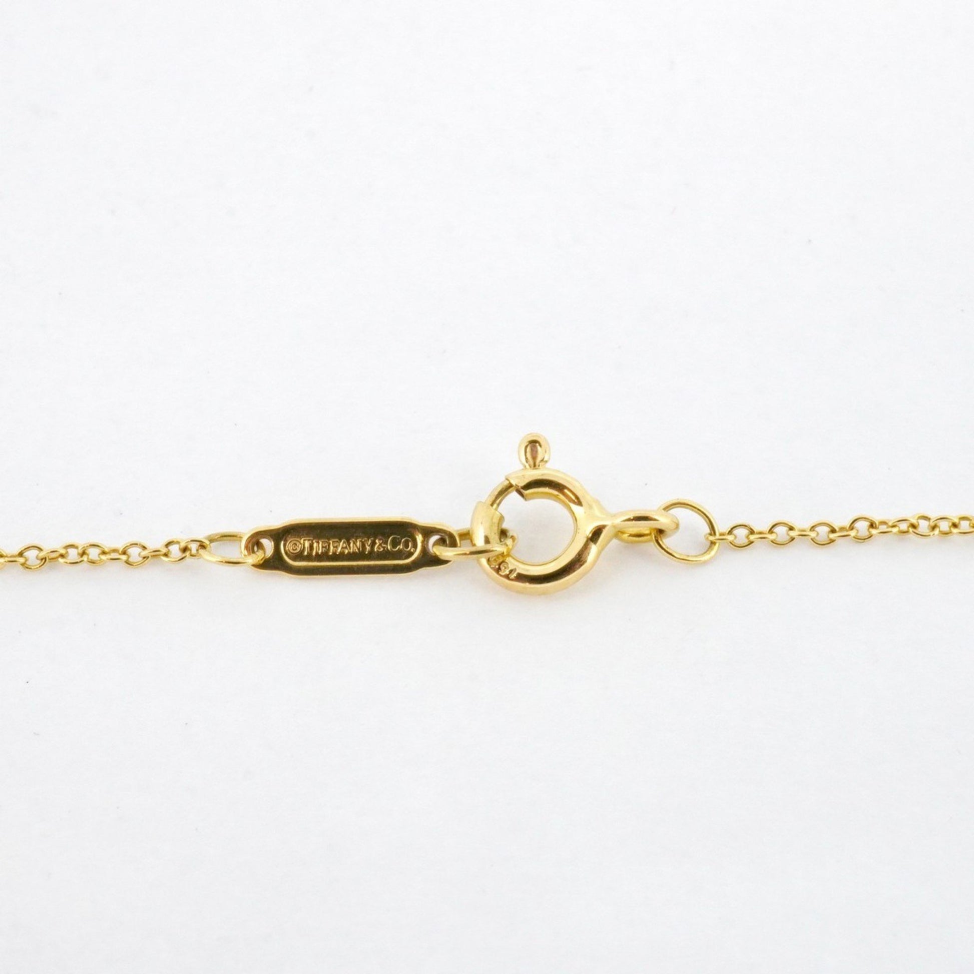 Tiffany & Co Bezel, Gold, Yellow Gold, necklace