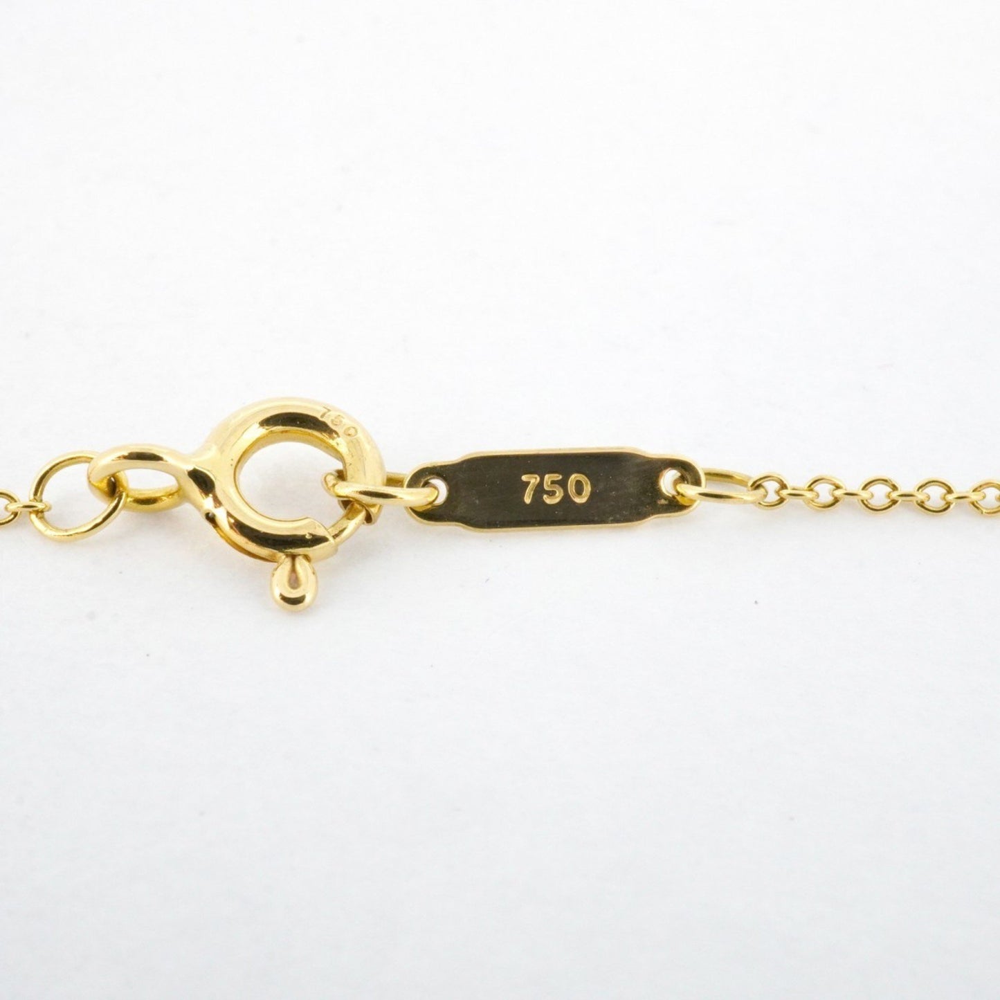 Tiffany & Co Bezel, Gold, Yellow Gold, necklace