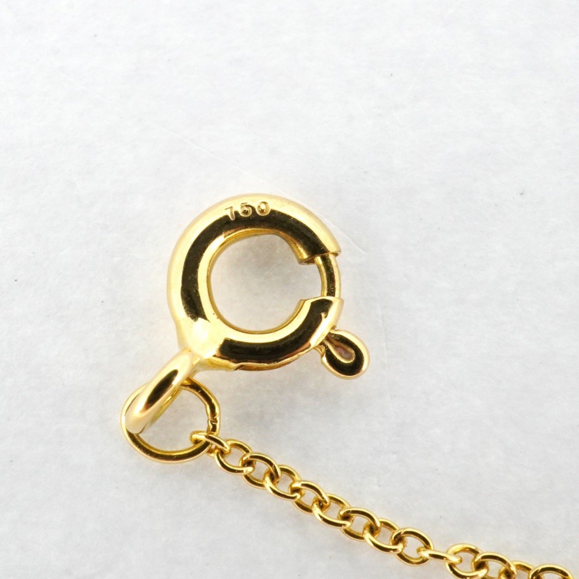 Tiffany & Co Bezel, Gold, Yellow Gold, necklace