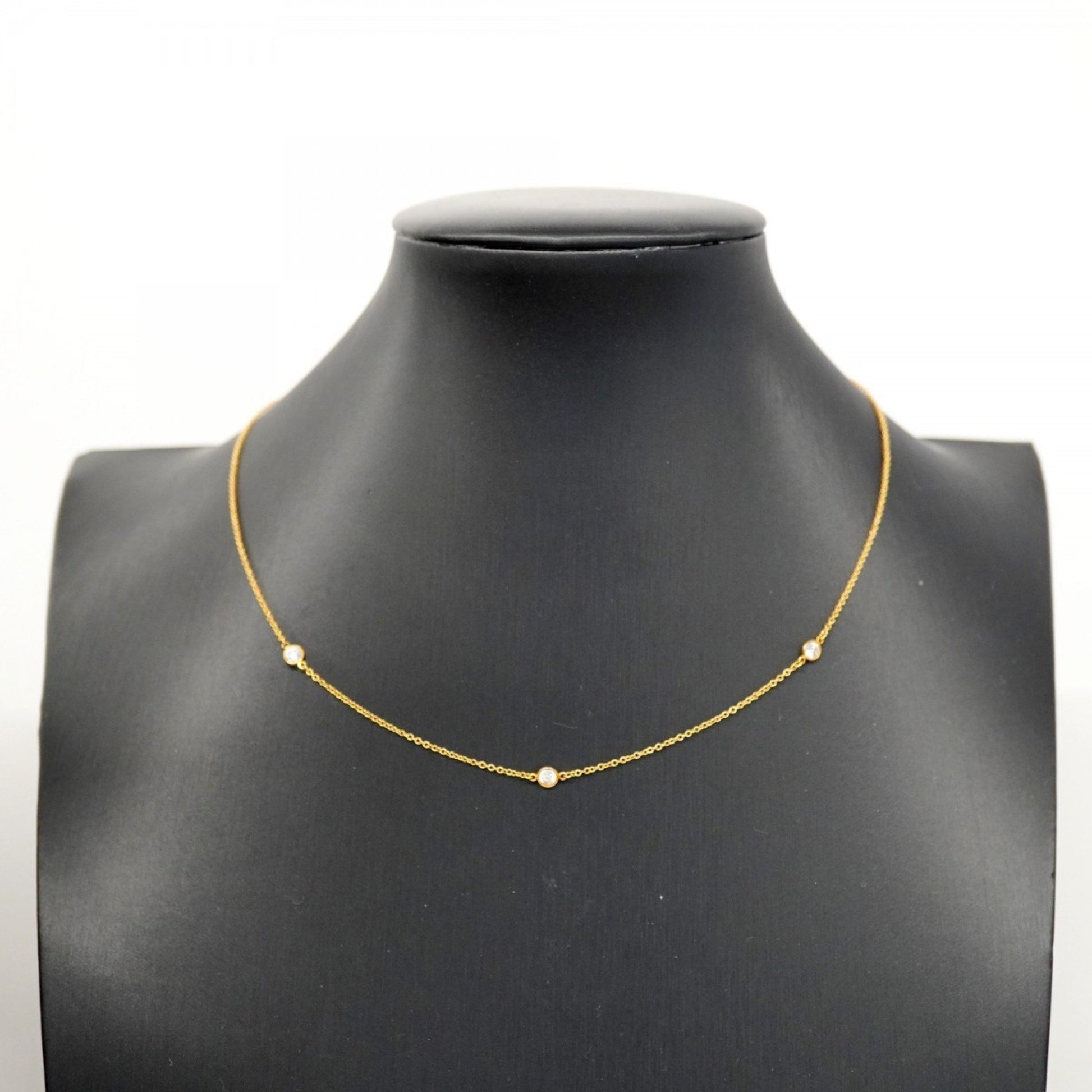 Tiffany & Co Diamonds By The Yard, Gold, Yellow Gold, necklace