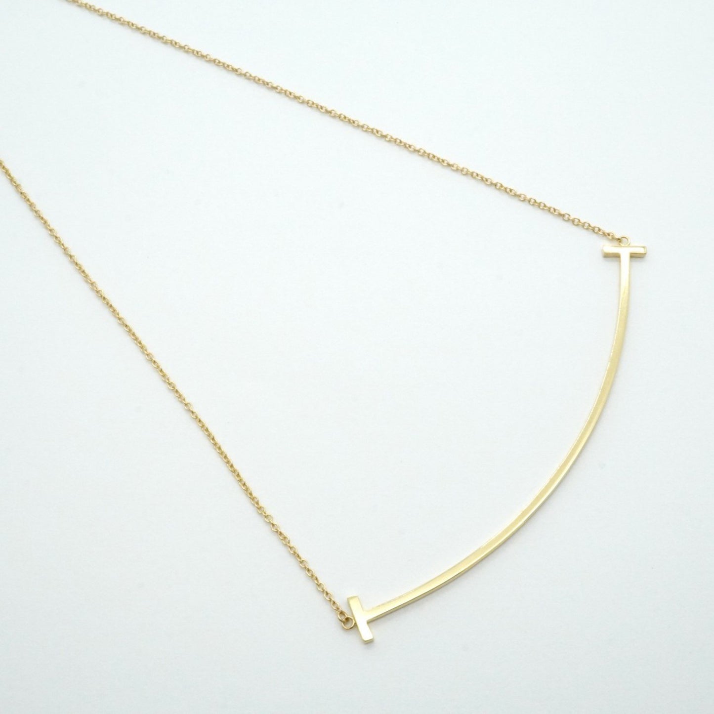 Tiffany & Co Smile, Gold, Yellow Gold, necklace