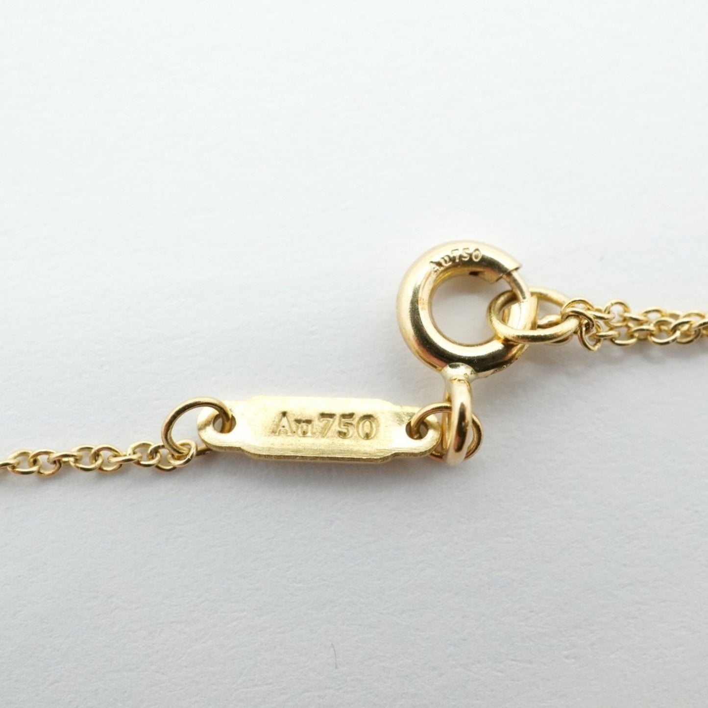 Tiffany & Co Smile, Gold, Yellow Gold, necklace