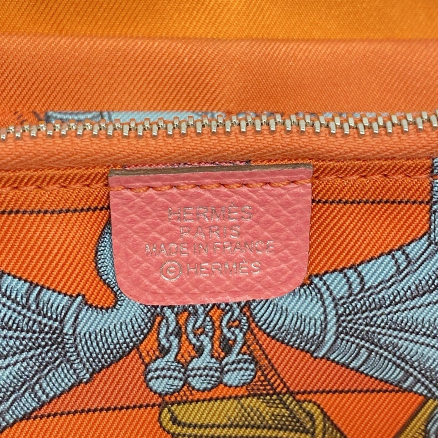 Hermès, Pink, Leather, wallet