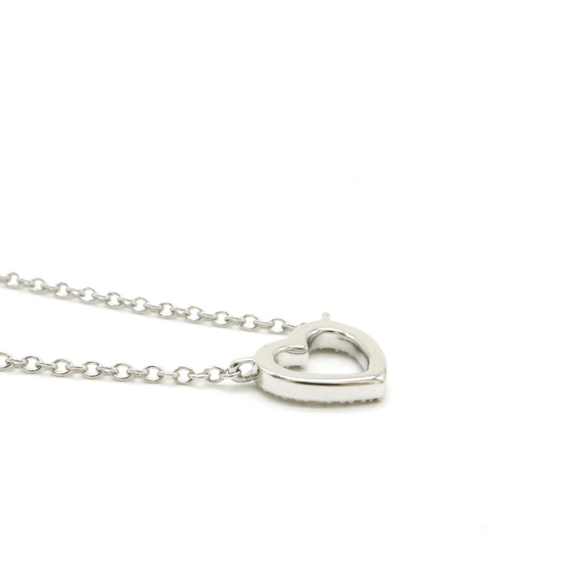 Tiffany & Co Heart, Silver, White Gold, necklace