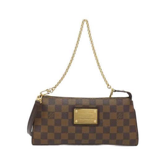Louis Vuitton Eva, Brown, Canvas, shoulder