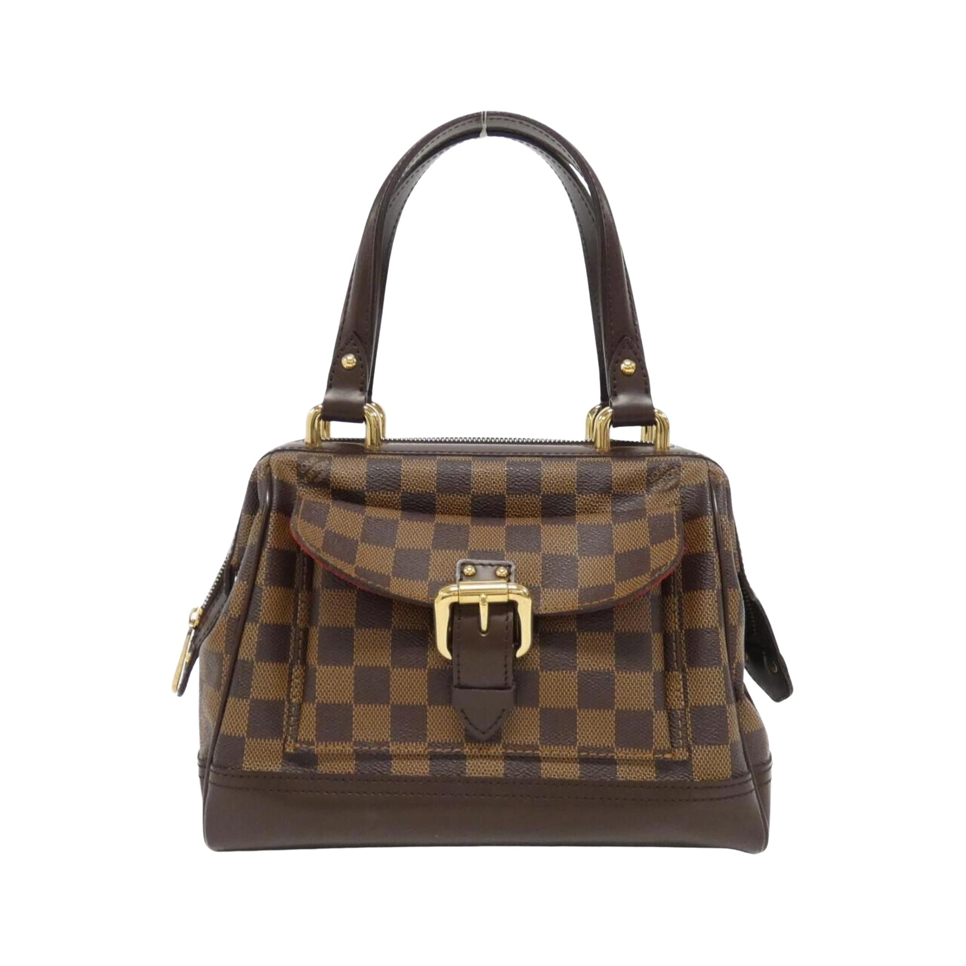 Louis Vuitton Knightsbridge, Brown, Canvas, handbag