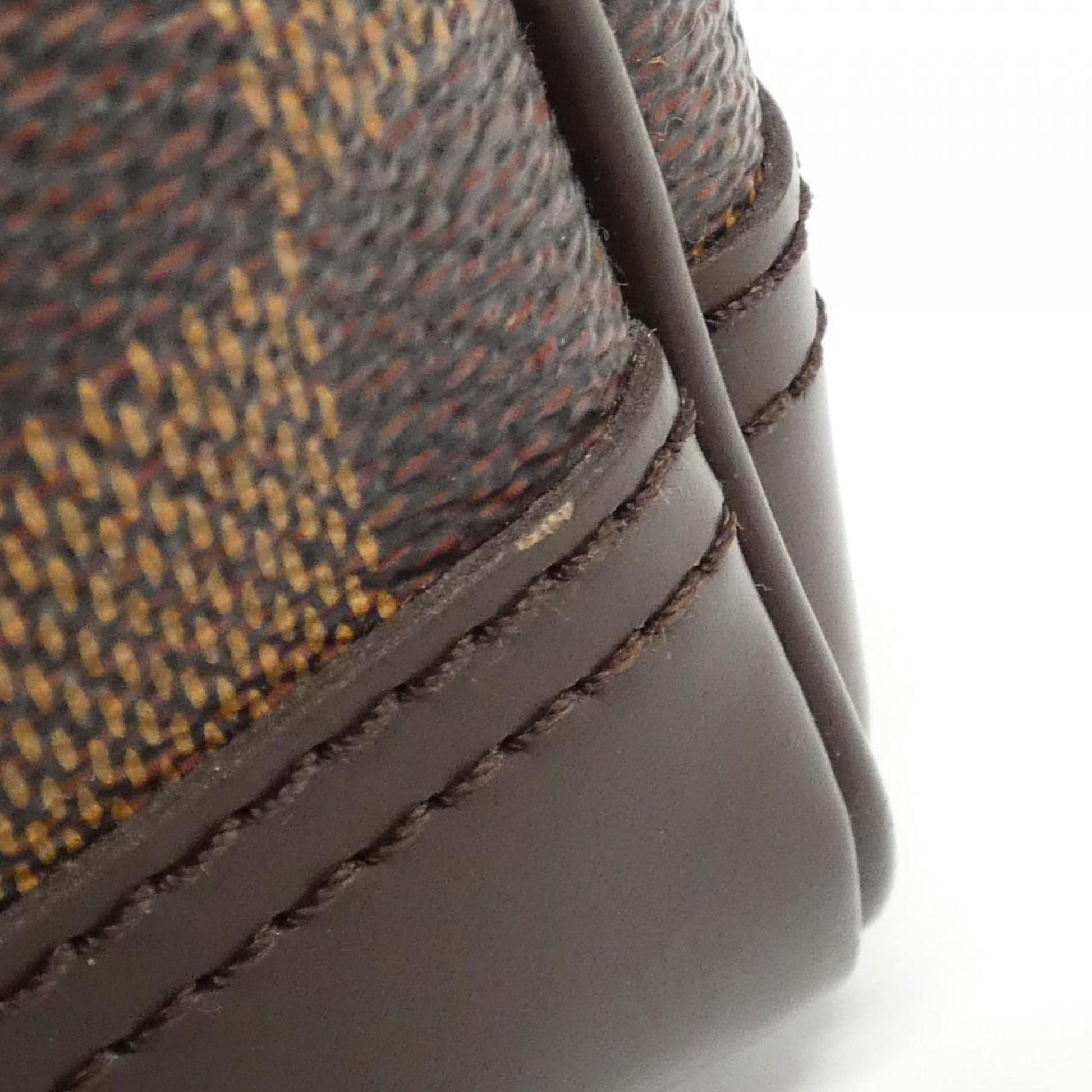 Louis Vuitton Knightsbridge, Brown, Canvas, handbag
