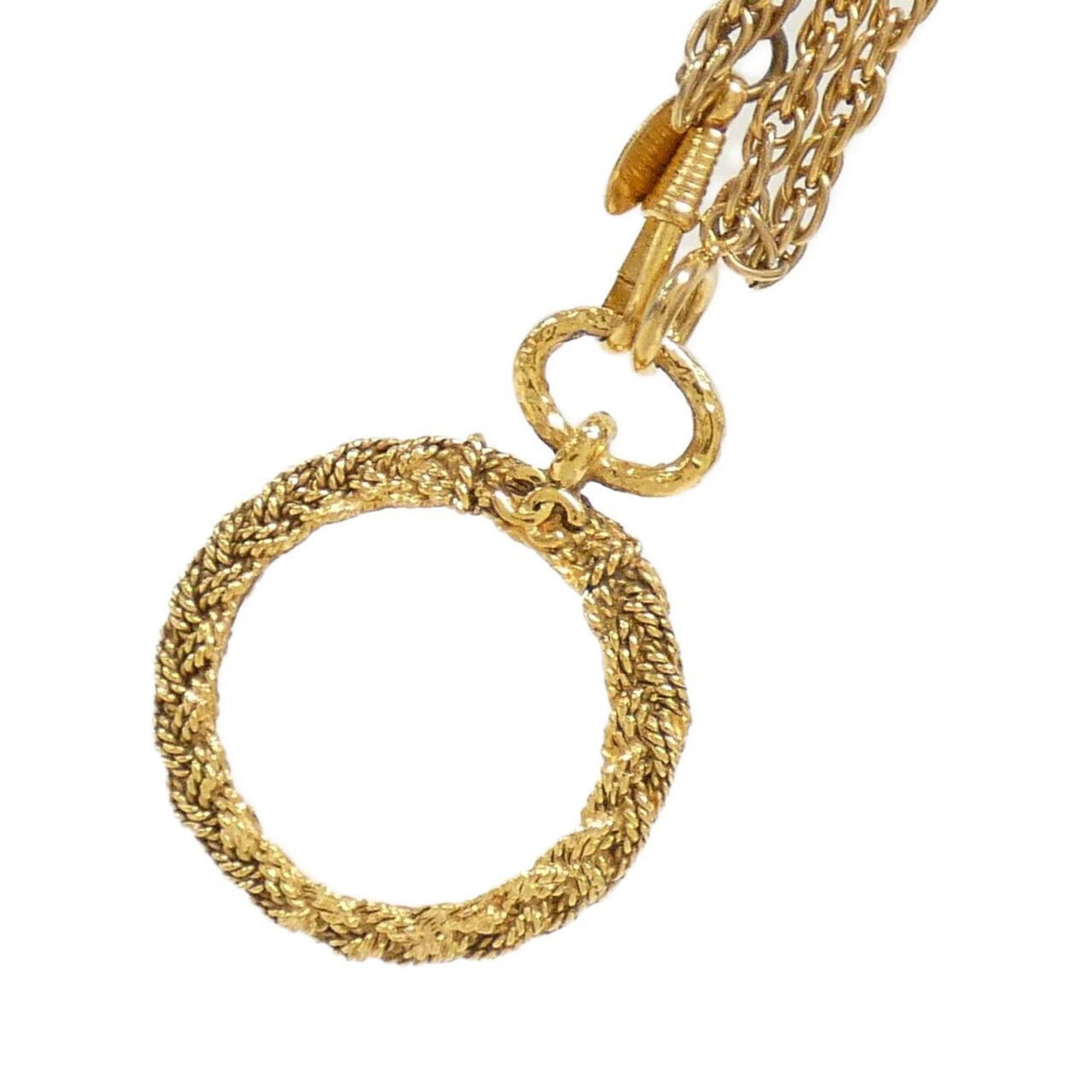 Chanel, Gold, Gold Plated, necklace