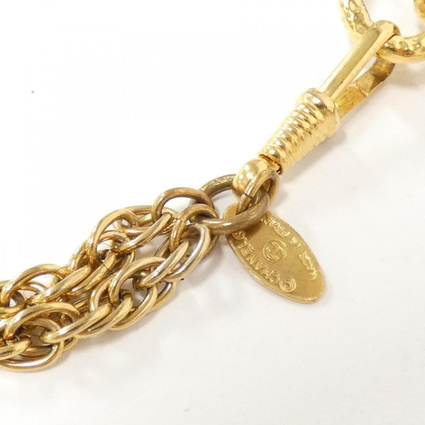 Chanel, Gold, Gold Plated, necklace