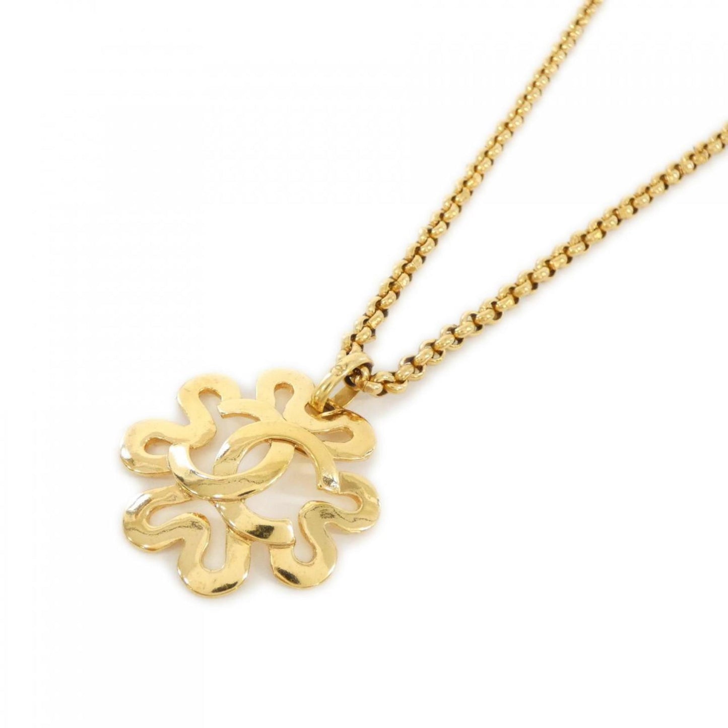 Chanel Coco Mark, Gold, Gold Plated, necklace