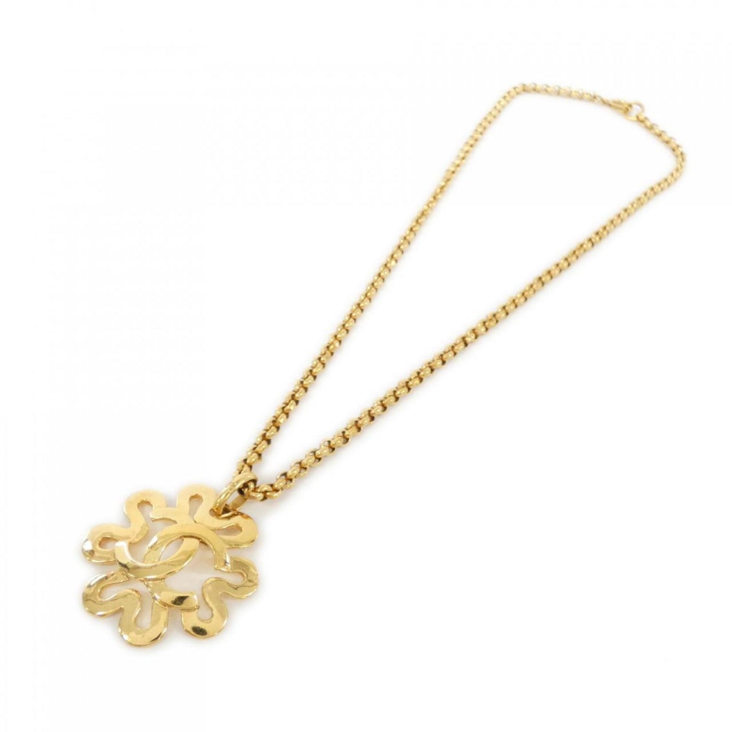 Chanel Coco Mark, Gold, Gold Plated, necklace