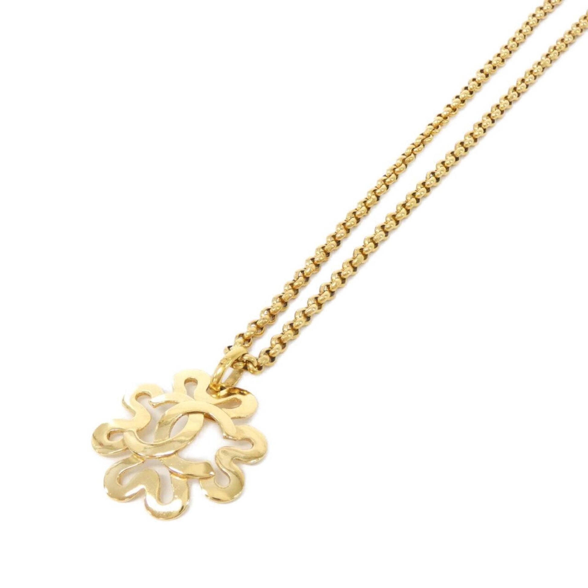 Chanel Coco Mark, Gold, Gold Plated, necklace