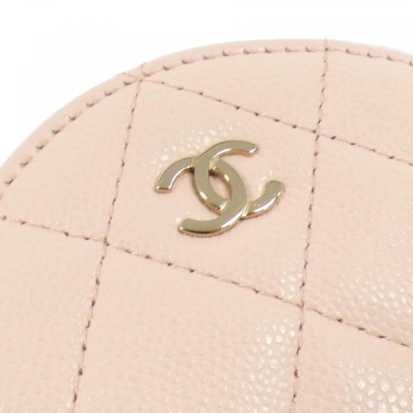 Chanel Cc, Pink, Leather, wallet