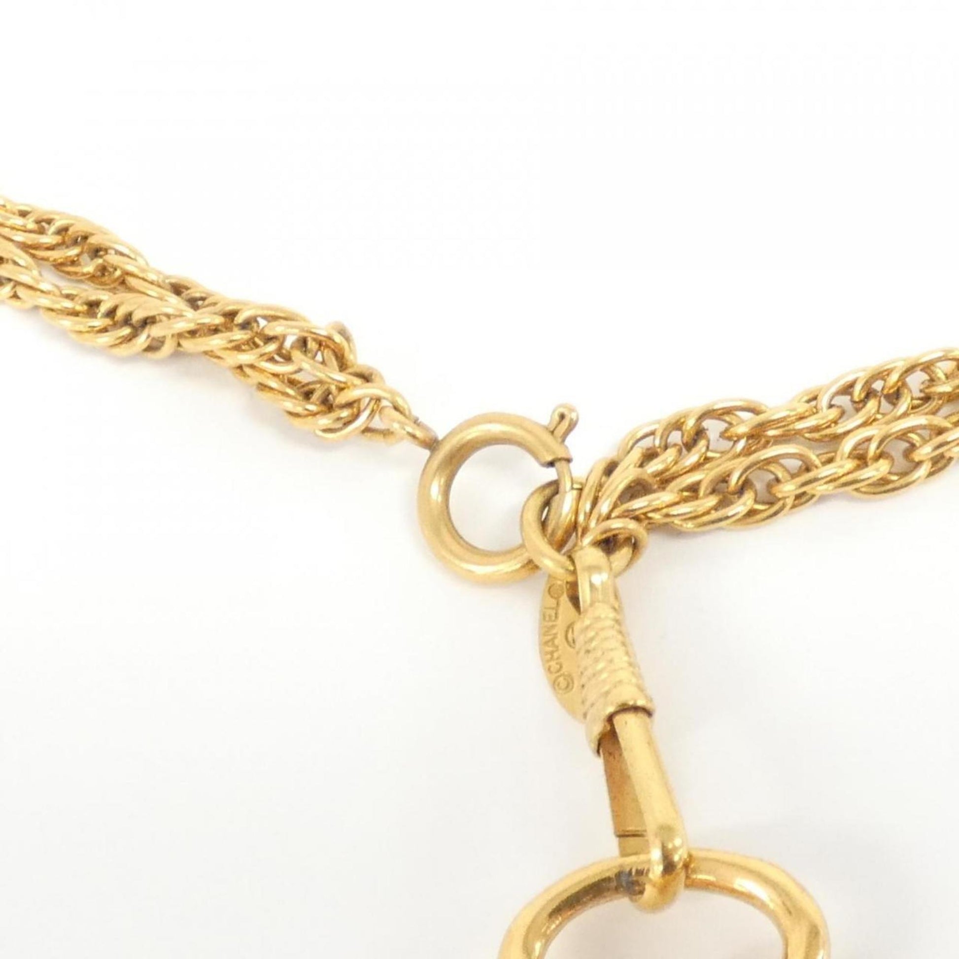 Chanel Coco Mark, Gold, Gold Plated, necklace