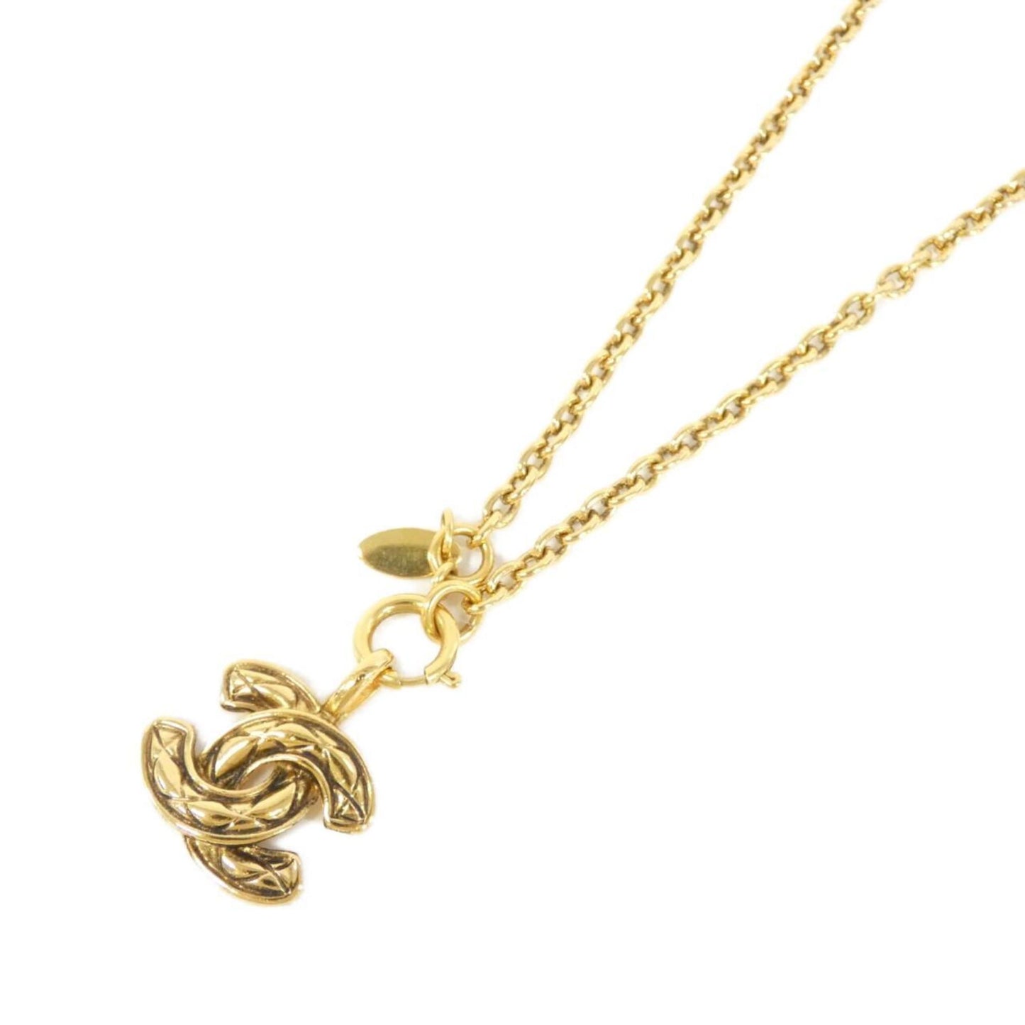 Chanel Coco Mark, Gold, Gold Plated, necklace