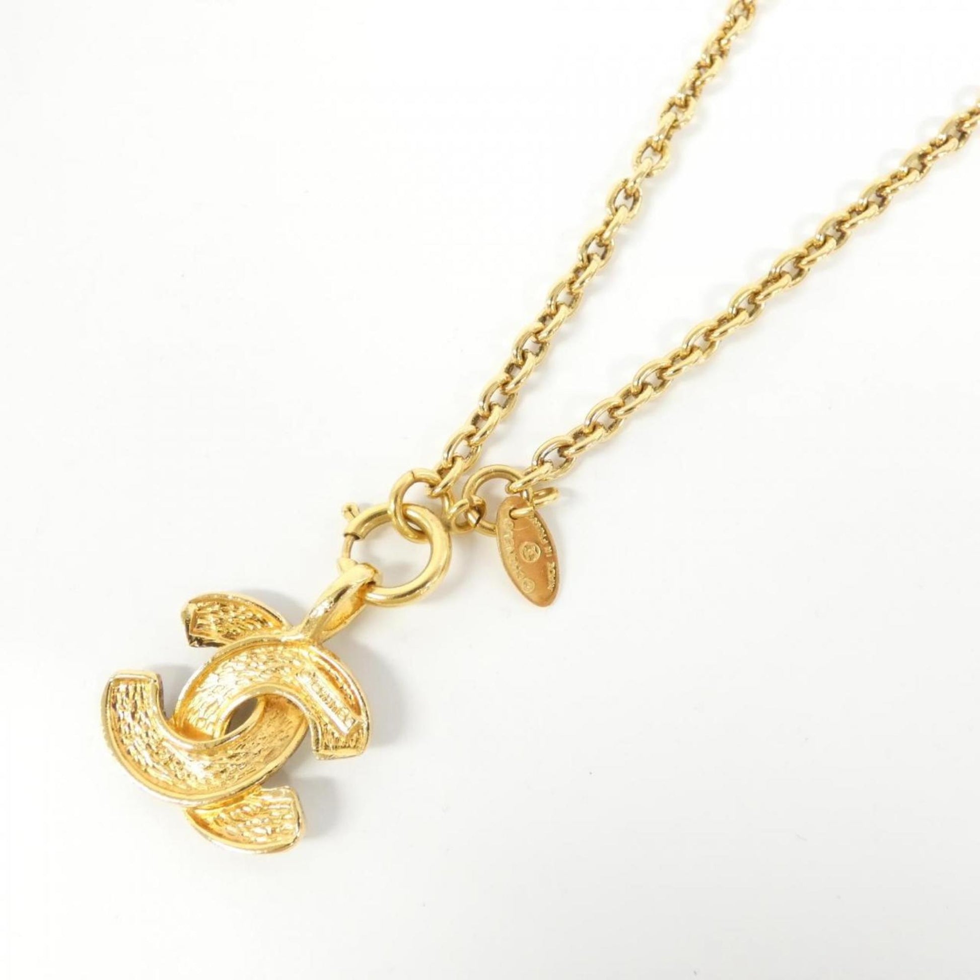 Chanel Coco Mark, Gold, Gold Plated, necklace