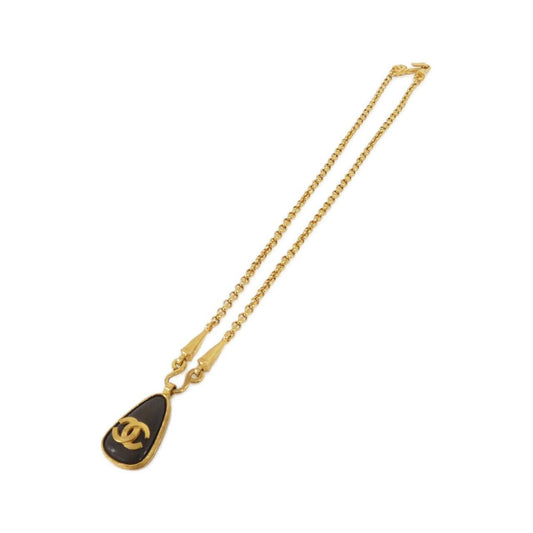 Chanel necklace, Brown, Gold Plated, necklace